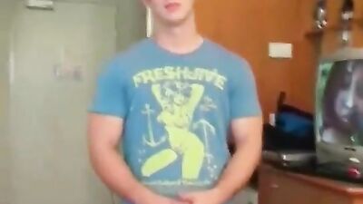 Aussie Dan goes down under with frat boys in a vintage voyeur scene