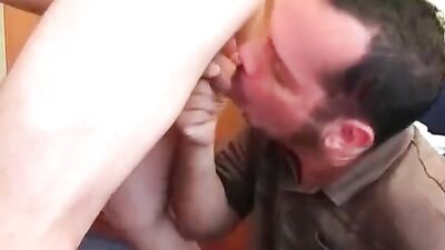 Aussie Dan goes down under with frat boys in a vintage voyeur scene