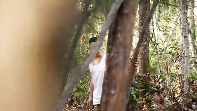 Raw and Rough Latin Fuck in Garden