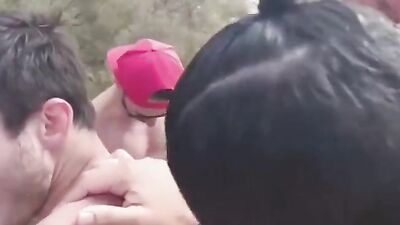 Dudes bang in the Gran Canaria sands, bareback and uncut