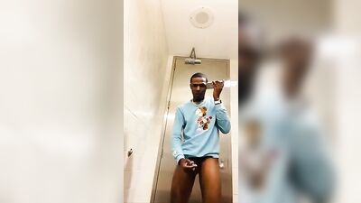 [ABX][020] Latino Teen Wanks with Black Hands