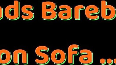 Two Handsome Lads Enjoying a Bareback Encounter on a Sofa while Engaging in Action-Packed Sexual Activities, including Blond Hair and Beautiful Bodies