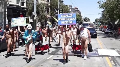 A Sultry Soiree with Teeny Daniel, a Nude Nudist in Action