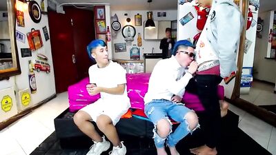 Latin Twink Web Cam Show: Fucking and Sucking with Hot Groups of Action-Packed Men