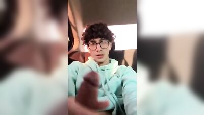 Gettin Off Hard In The Car - Twink Amateur Cam Play Public Cum Shots ,