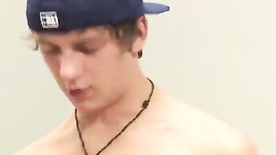 Bareback Big Cocks: Dudes After the Game - Sucking and Swallowing Huge Cocks