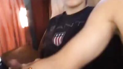 Driving Passion: Two Handsome Hotties Pleasure Each Other in Backseat