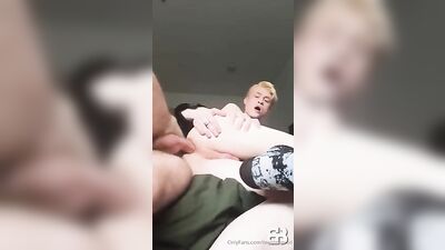 Friends with Benefits: Twink Lovers in Action-Packed Bareback Sex Scene on the Tube