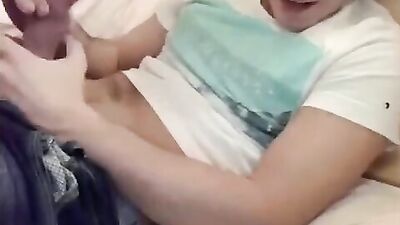 Self Sucking Jaw Breaker - Amateur Big Cocks Fetish Fun!