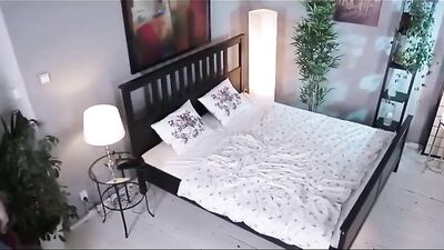 Hotel Hookups and Hidd*en Cam Action: Room Service, Part 1 - Bareback Blowjobs and Cum Shots