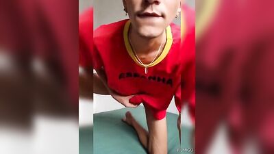 Latino Bisexual Boys Bareback in Anal Sex