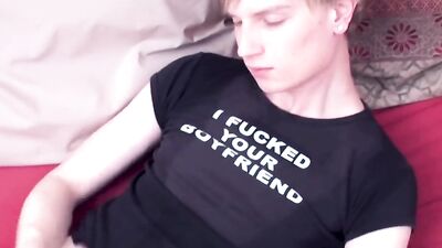 Sexy Young Twink Goes Down on Himself in an Erotic Adventure