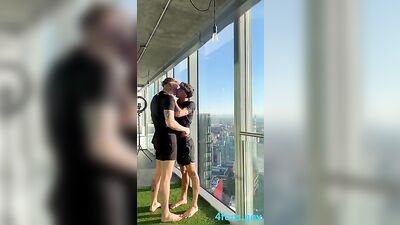 Gay Twink Couple Gets Naughty with Friends on a Homemade Cam Show, featuring Action-Packed Sex Scenes in the Bedroom