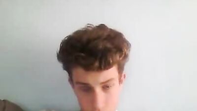 Self-Satisfying Blonde in the Bathroom