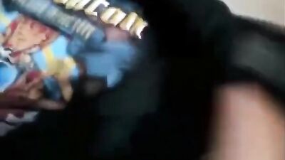 Cuddly Cutie Rubs One Out in Bed