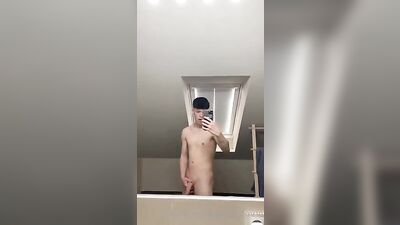 Handsome German Teen Takes a Solo Wank on Camera, Cumming All Over His Hands in the Best Way!