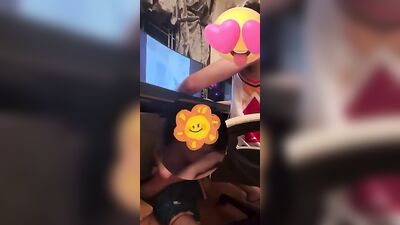 18-year-old Asian Boy Gets Blown By His Best Friend While Playing Video Games