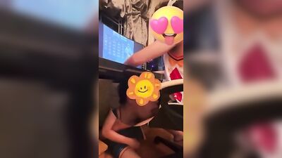 18-year-old Asian Boy Gets Blown By His Best Friend While Playing Video Games