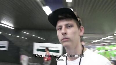 Broad Daylight Czech Bareback Blowjob Scene with 108 Action Ass Shots and Public Cum Spills