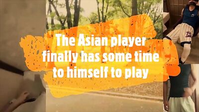 Bamboo Bottoms: An Asian Soccer Players Nude Web Cam Debut