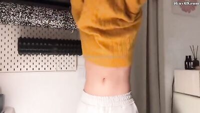 Sexy Korean Guy Uses Sex Toy!