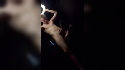 Young Black Stud Fucks His Way Through Interracial Sexcapades with Muscle Boys