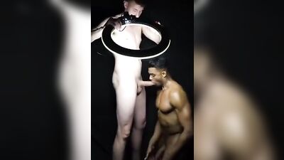 Young Black Stud Fucks His Way Through Interracial Sexcapades with Muscle Boys