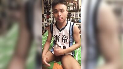 Handsome Asian Man Teases His Toys in an Intimate Web-Cam Show