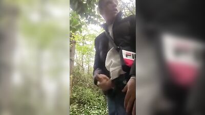 Handsome Blonde Cutie Jerks Off in Public Amidst Fetishistic Desires