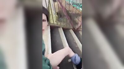 Blonde Selfie Cam Boy Has No Shame in Public!