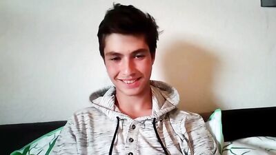 Amateur Fitness Model Exudes Charm as He Masturbates on a Comfy Bed