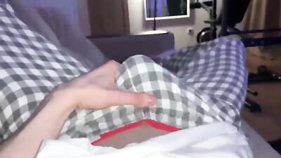 Awesome Solo Amateur Webcam Show with a Handsome Blonde Twink, Filled with Big Cocks and Explosive Cum Shots!