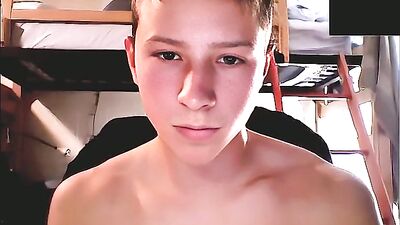 GBT Ginger College Twink dorm room wanker - AI Enhanced