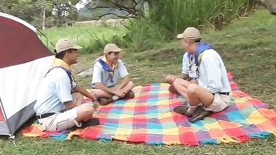 Latino Barebackers in Action