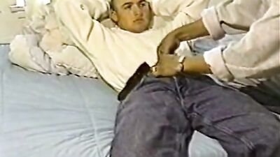 The Shy Marine Gets a Bobby Treatment from a Redneck with a Huge Cock