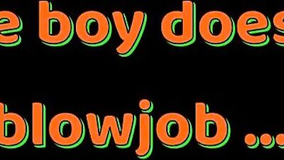 Young and Fresh: A Delightful Blowjob by a Blonde Boy with Large Cocks, Cum-shots, and Handjob Action