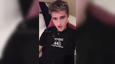 Jack Sprays His Meaty Member with another Jizz-filled Ejaculation