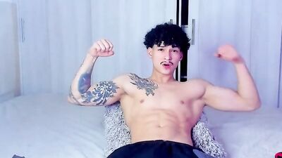 Straight Morthy Shows Hole & Cums