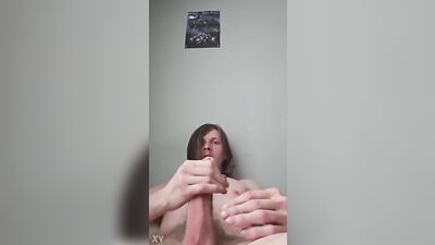 Young and Hairy: An Amateur Solo Handjob Webcam Experience