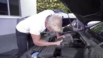 Dad and Stepson Bear Daddy Bareback: Silver Tubes