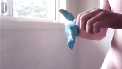 Young Lustful Twinks Take A Soapy Lotion Showers In Front Of The Cam