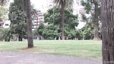 Young High School Student Gets His Hands Dirty With Two Sexy Strangers