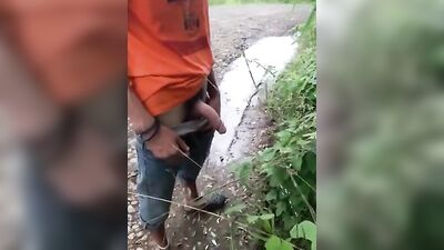 Foot Fetish Latino Teens in Public Pissing and Pleasure