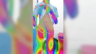 Amateur Solo Boy Handjob Cumshots Psychedelic Cumshot