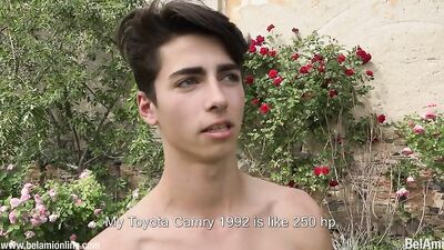 Jamie and Aydens photo shoot goes wild in Rubax Video! Watch as the young twink duo teases their way into solo masturbation scenes and explosive cum shots!