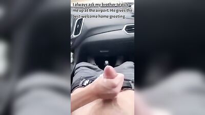 Brotherly Love - Amateur Fetish Risky Car Sex with DM123
