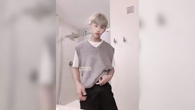 Gagged and Groped: The Asian Teen Wanks, Cums, and Gets Fucked