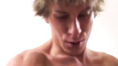 Bareback Facial Snowballing: Three Studs Share Their Monster Cocks with a Lucky Guy