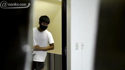 Japanese College Guys Athletic Body Gets Played By Strangers