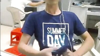 Gay Couple Caught in the Act on Camera - Cumshots in Public